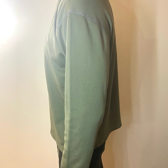 Used The North Face green Large Long sleeve , Punk Outdoor y2k Green - Picture 8 of 11